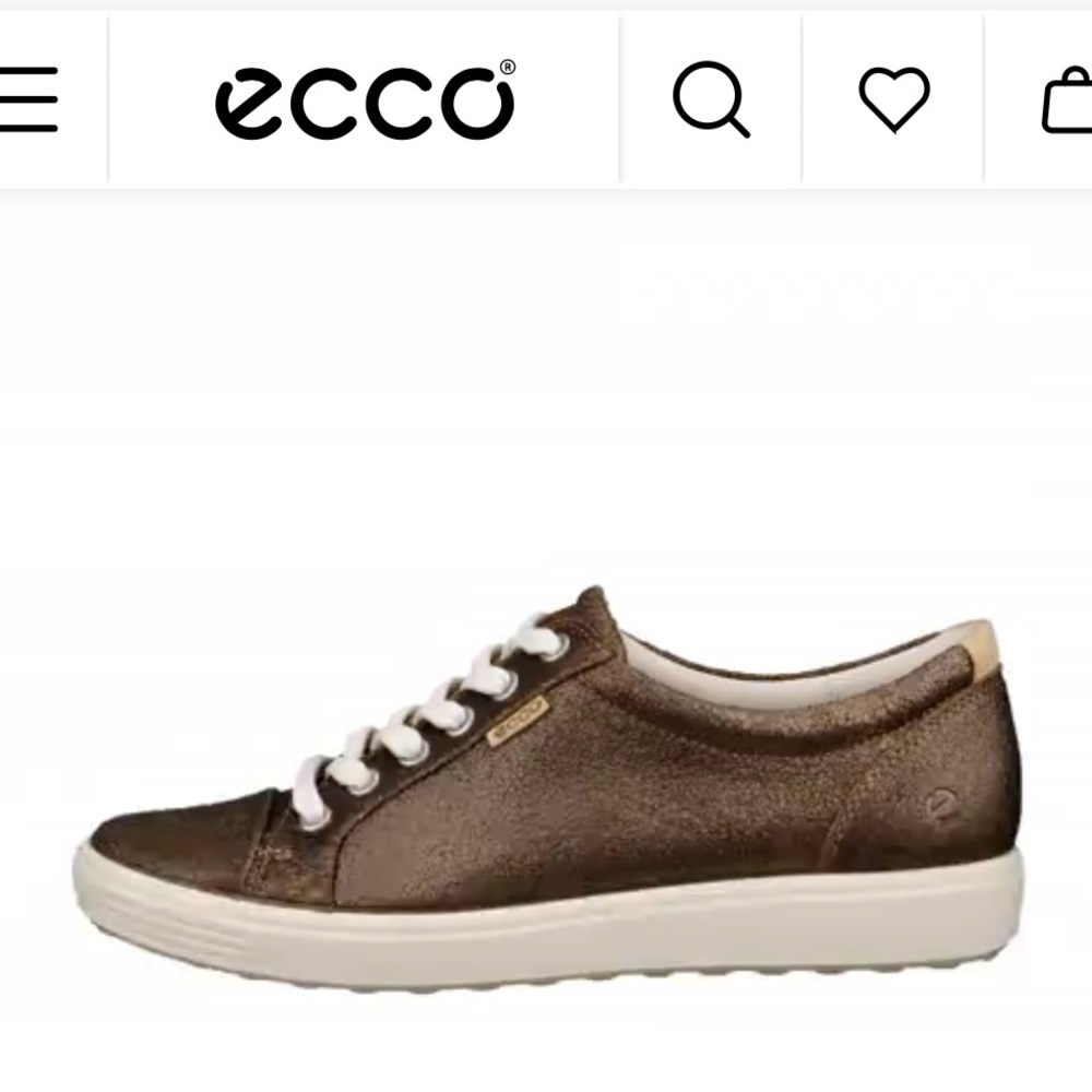 ECCO Soft 7 Women's Brown Sneakers EU 40 worn once!
